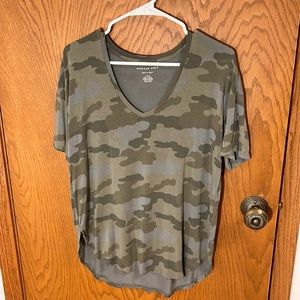 American Eagle Soft & Sexy Camo Tee